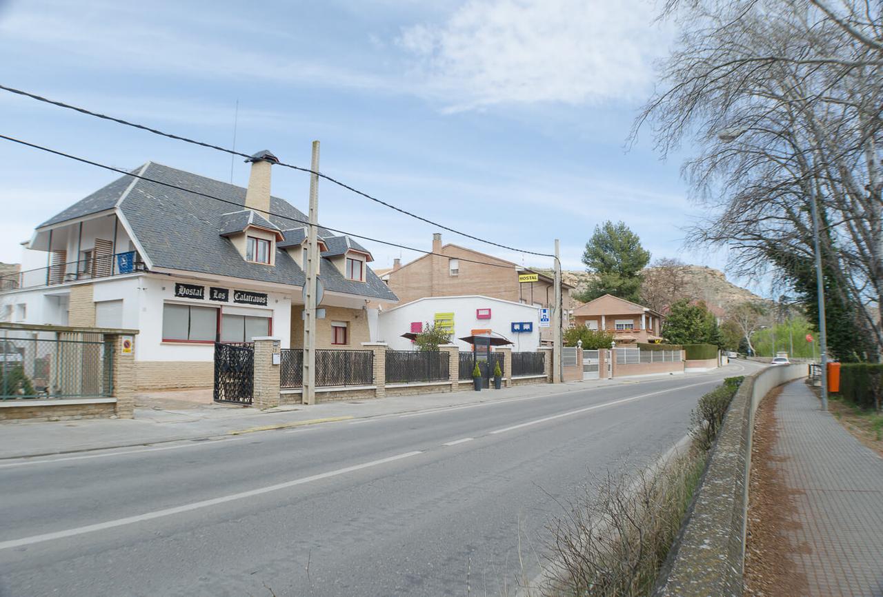 Hostal Los Calatravos Alcañiz Exterior foto